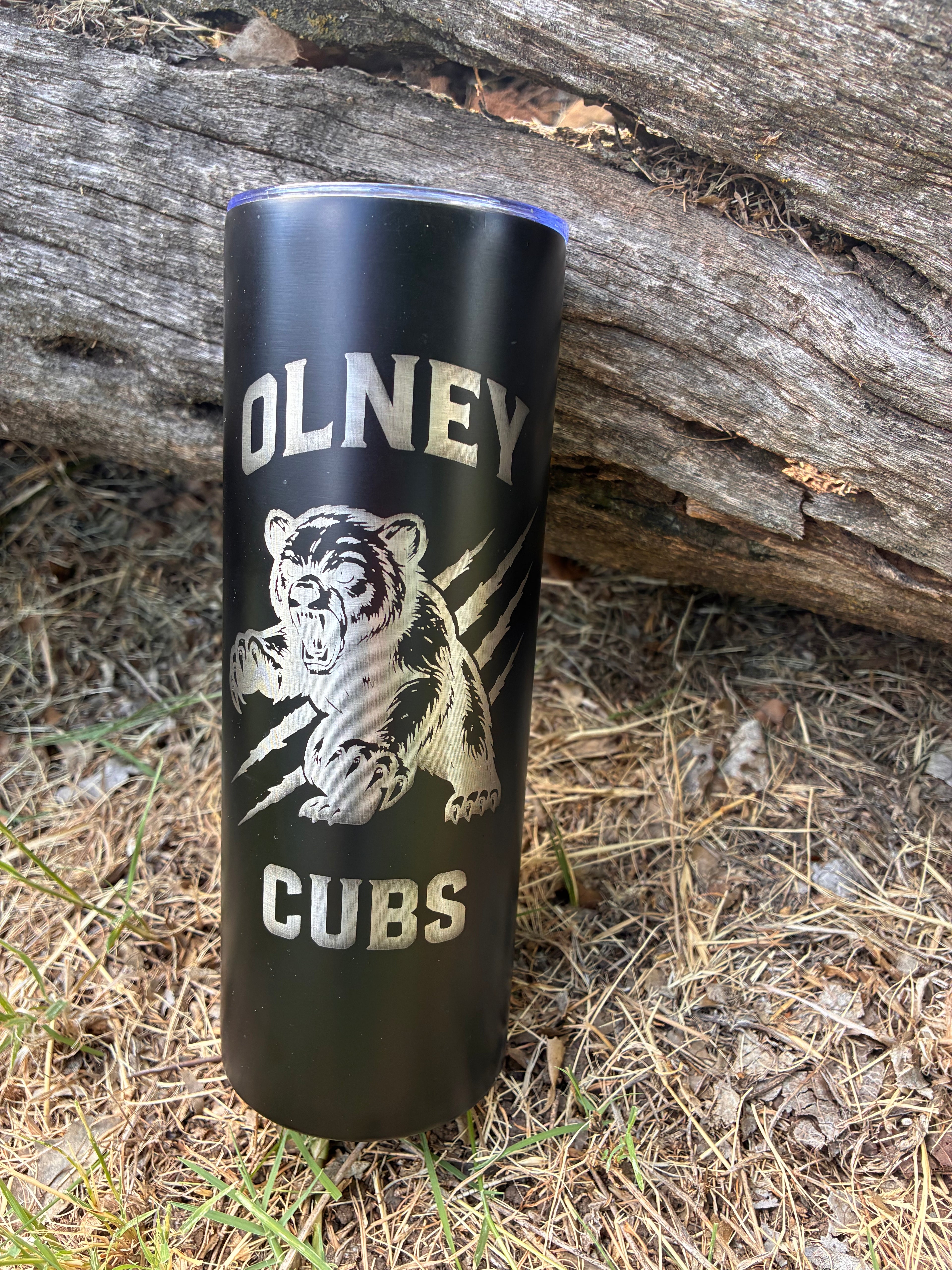 Olney Cubs Skinny Tumbler